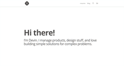 Desktop Screenshot of devinelston.com